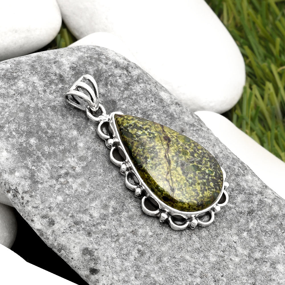 Dragon Blood Stone - South Africa Pendant P-1080 SDP109040