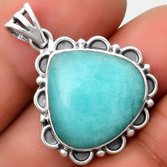 Natural Paraiba Amazonite Pendant P-1080 SDP109042