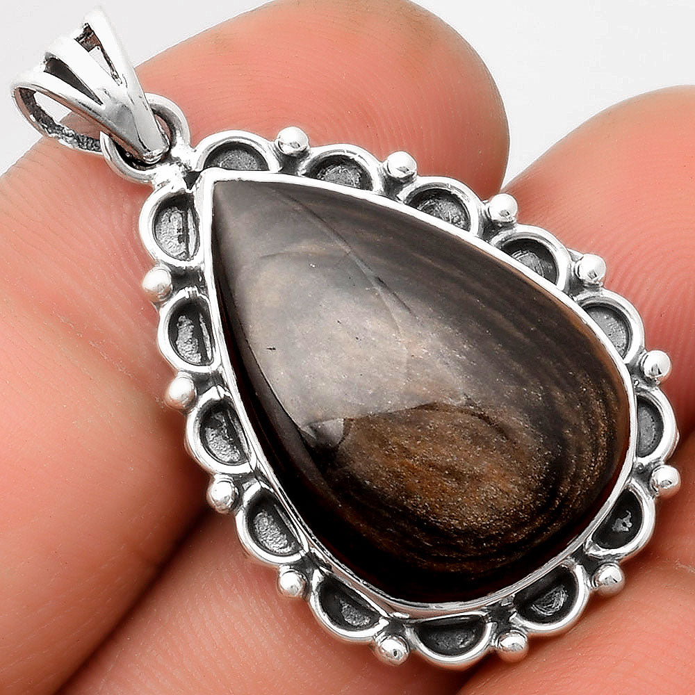 Natural Hypersthene - Canada Pendant P-1080 SDP109050