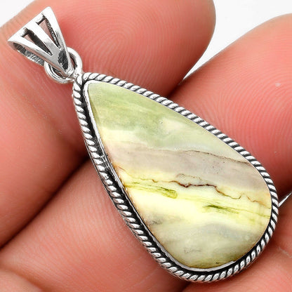 Natural Serpentine Pendant P-1056 SDP109060