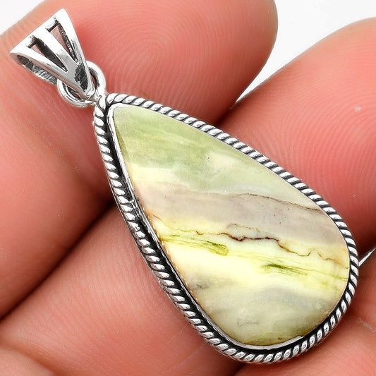 Natural Serpentine Pendant P-1056 SDP109060