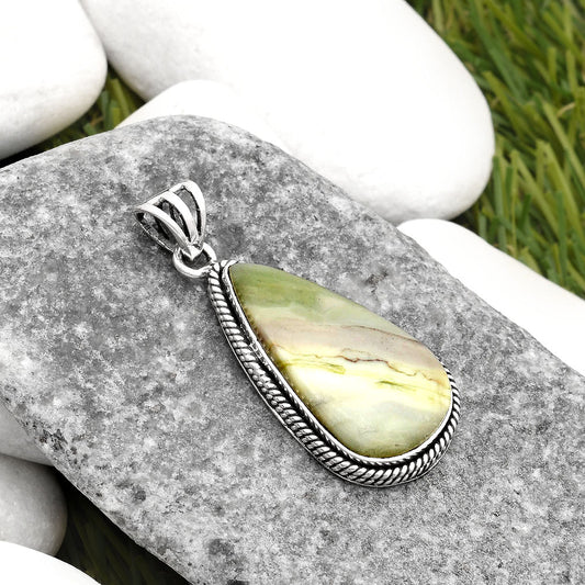 Natural Serpentine Pendant P-1056 SDP109060