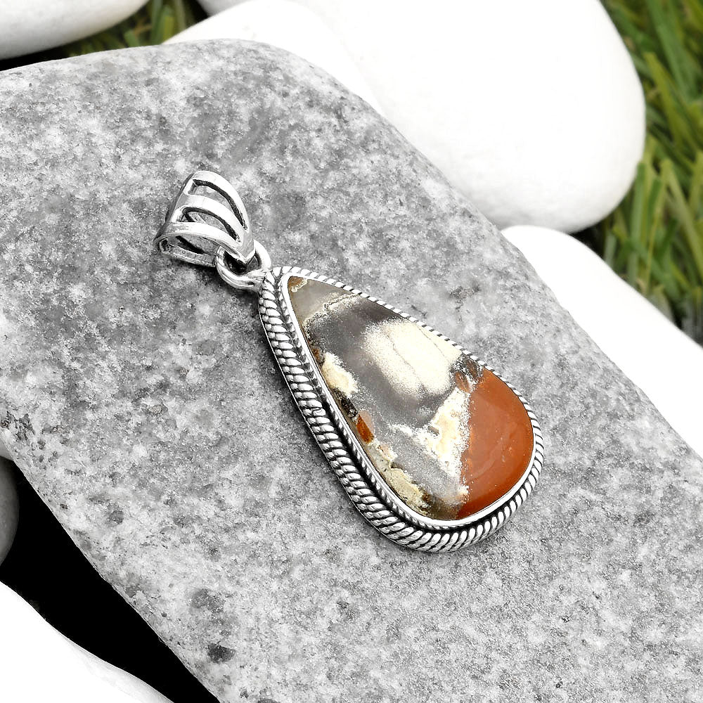 Natural Tabu Jasper Pendant P-1056 SDP109066