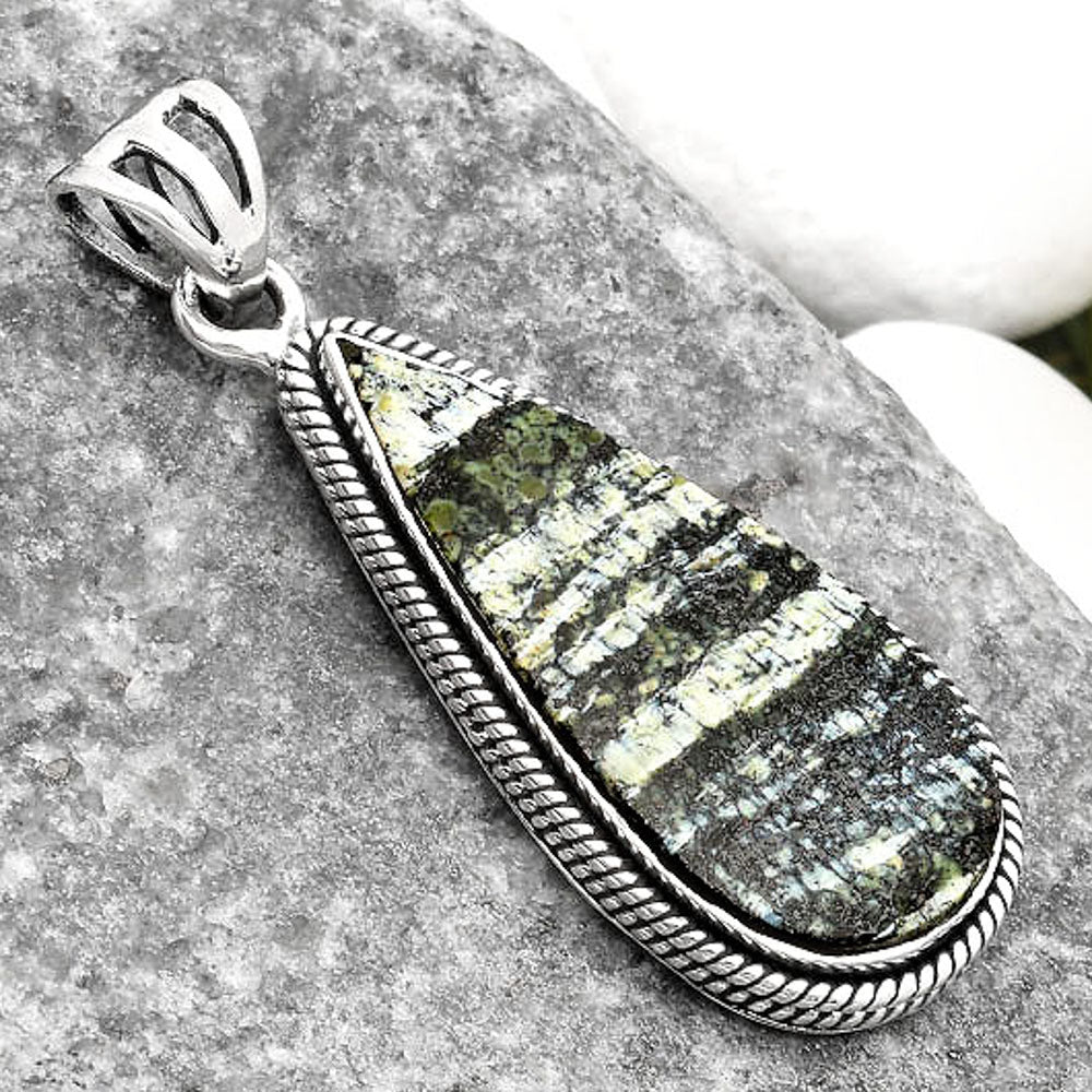 Natural Chrysotile Pendant P-1056 SDP109088