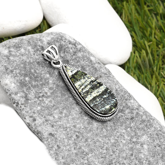 Natural Chrysotile Pendant P-1056 SDP109088