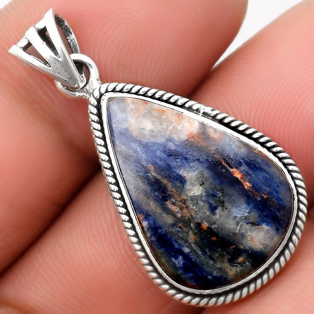 Natural Sodalite Pendant P-1056 SDP109093