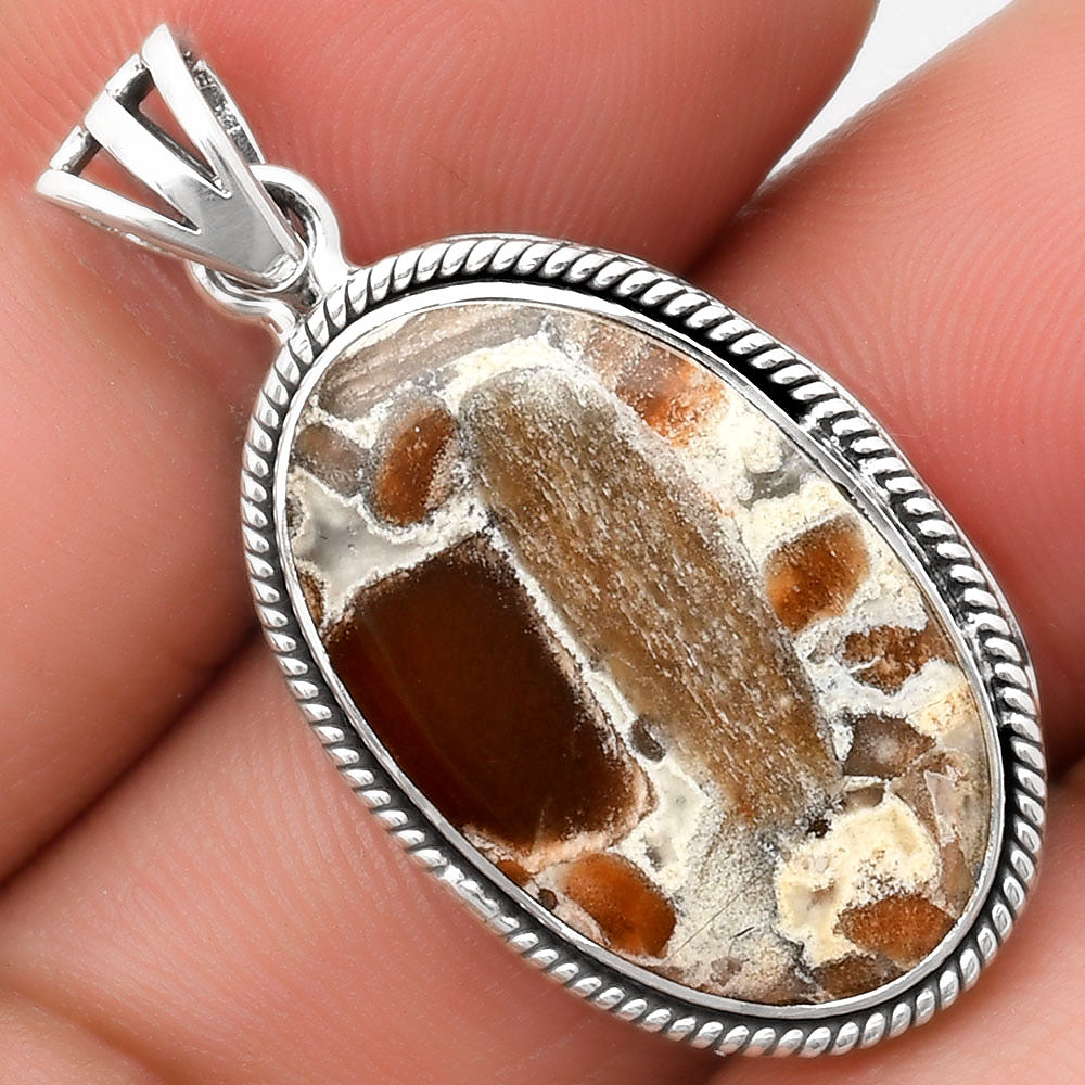 Natural Tabu Jasper Pendant P-1056 SDP109099