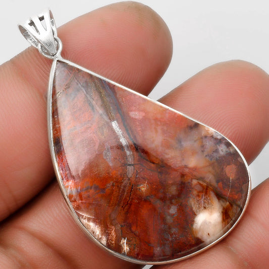 Natural Purple Cow Jasper Pendant P-1001 SDP109178