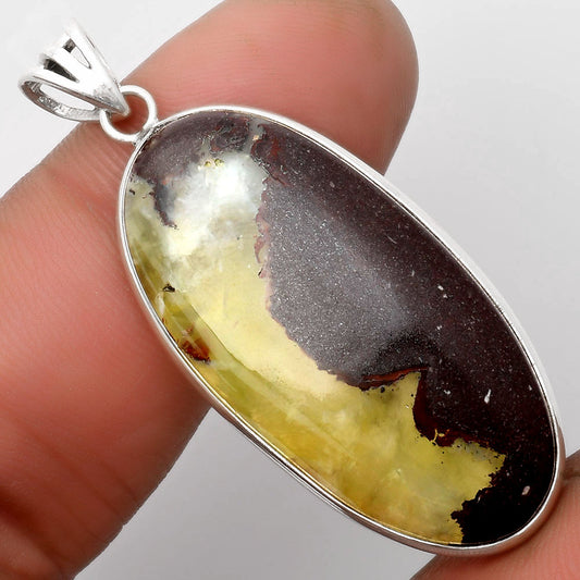 Natural Boulder Chrysoprase Australia Pendant P-1001 SDP109192