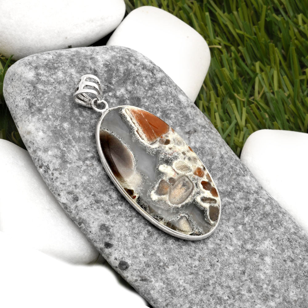 Natural Tabu Jasper Pendant P-1001 SDP109198