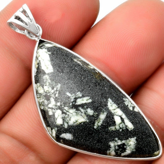 Natural Hornblende Pendant P-1001 SDP109281