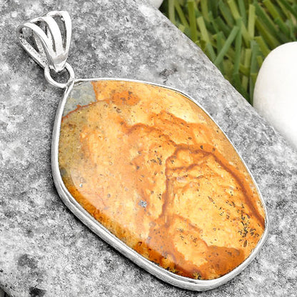 Natural Picture Jasper Pendant P-1001 SDP109294
