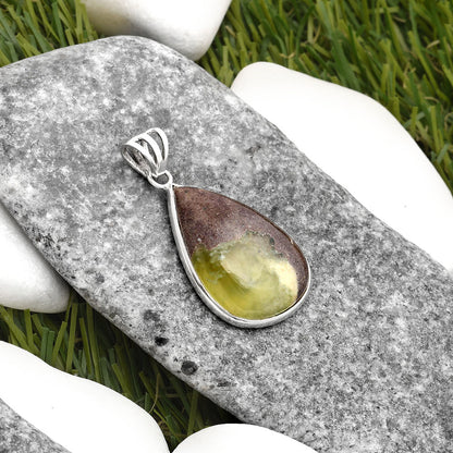 Natural Boulder Chrysoprase Australia Pendant P-1001 SDP109337