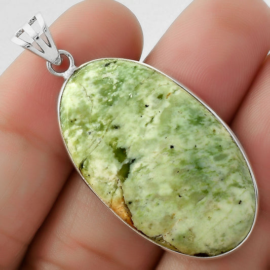 Natural Chrome Chalcedony Pendant P-1001 SDP109366