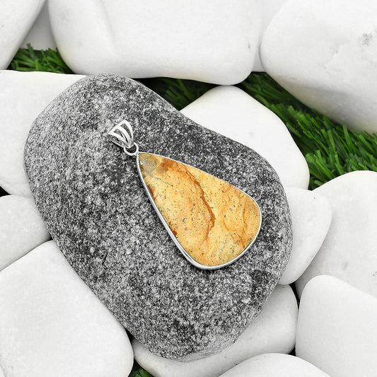 Natural Picture Jasper Pendant P-1001 SDP109379