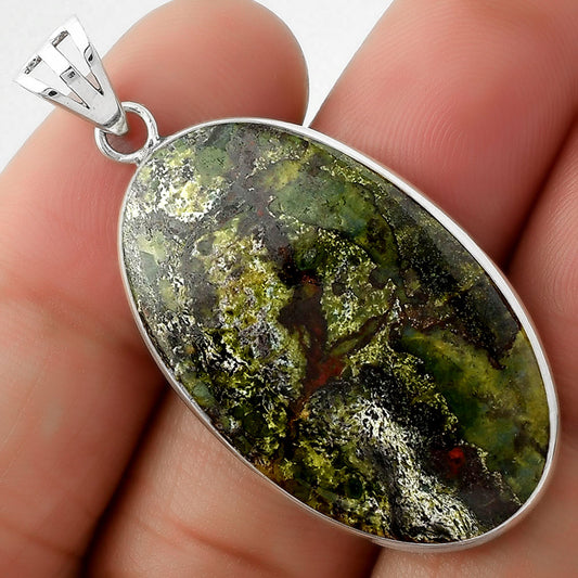 Dragon Blood Stone - South Africa Pendant P-1001 SDP109416