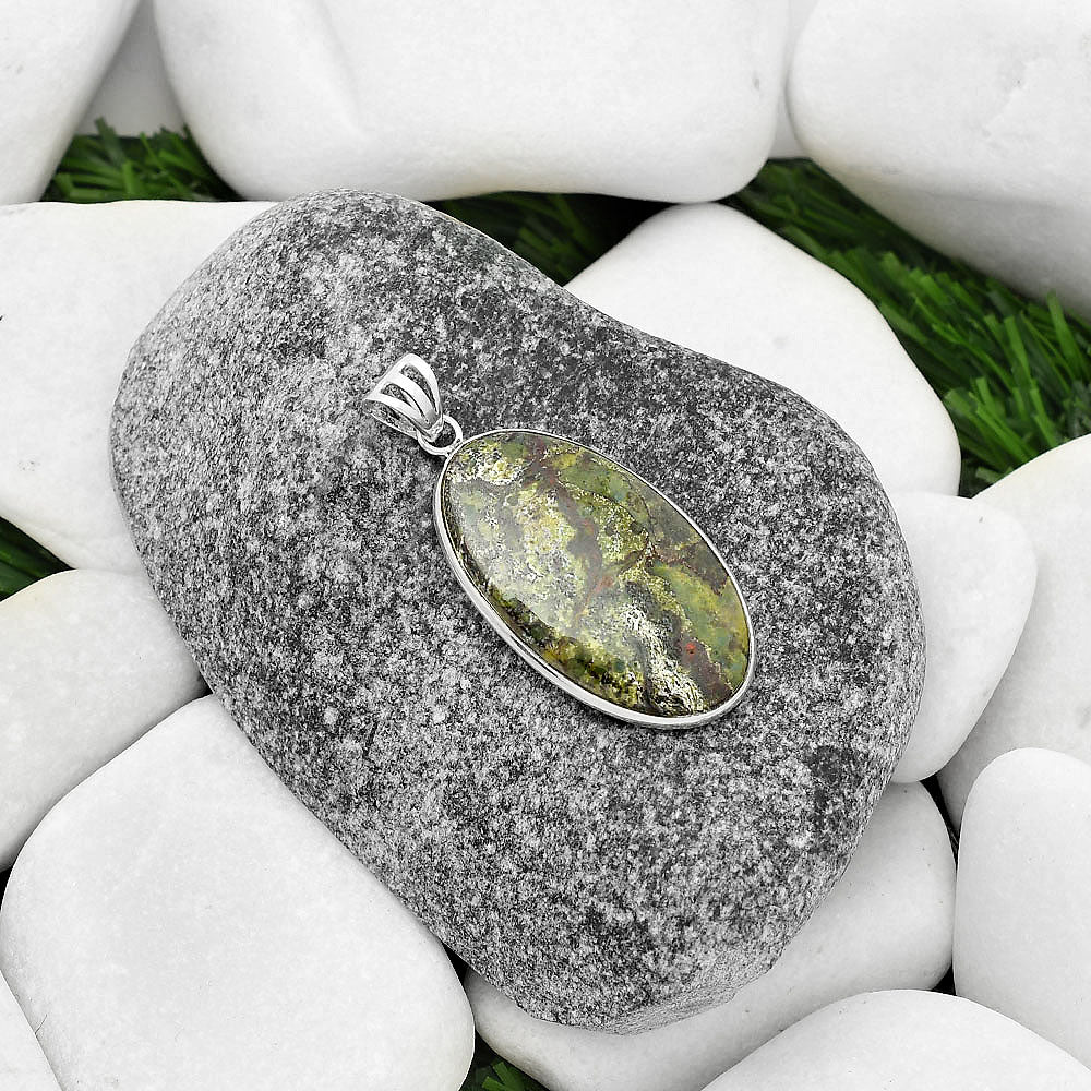 Dragon Blood Stone - South Africa Pendant P-1001 SDP109416