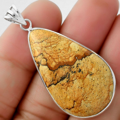 Natural Picture Jasper Pendant P-1001 SDP109419