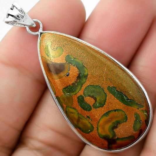 Natural Bamboo Jasper Pendant P-1001 SDP109430