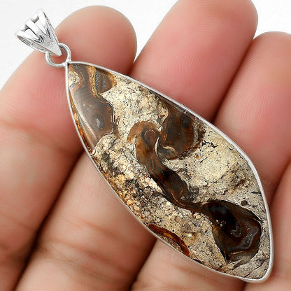 Natural Rock Calcy Pendant P-1001 SDP109466