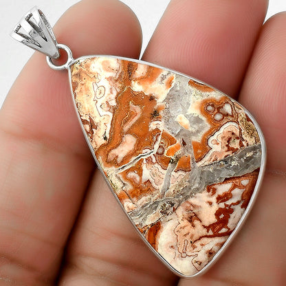 Natural Rosetta Picture Jasper Pendant P-1001 SDP109467