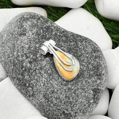 Natural Maligano Jasper - Indonesia Pendant P-1675 SDP109593