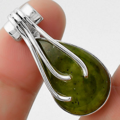 Natural Chrome Chalcedony Pendant P-1675 SDP109611