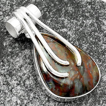 Natural Texas Moss Agate Pendant P-1675 SDP109613