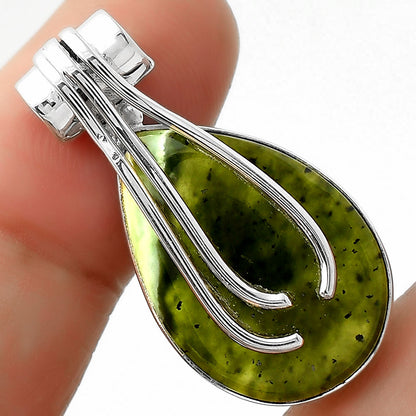 Natural Chrome Chalcedony Pendant P-1675 SDP109616
