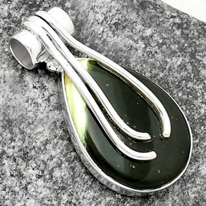 Natural Chrome Chalcedony Pendant P-1675 SDP109616