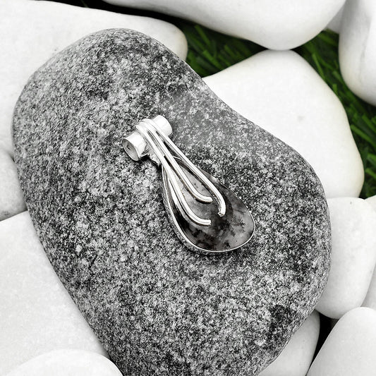 Natural Amethyst Sage Agate - Nevada Pendant P-1675 SDP109618