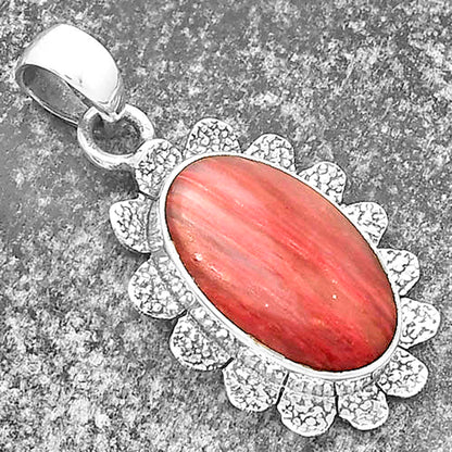 Natural Pink Tulip Quartz Pendant P-1205 SDP109691