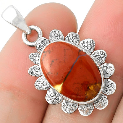 Natural Red Moss Agate Pendant P-1205 SDP109692