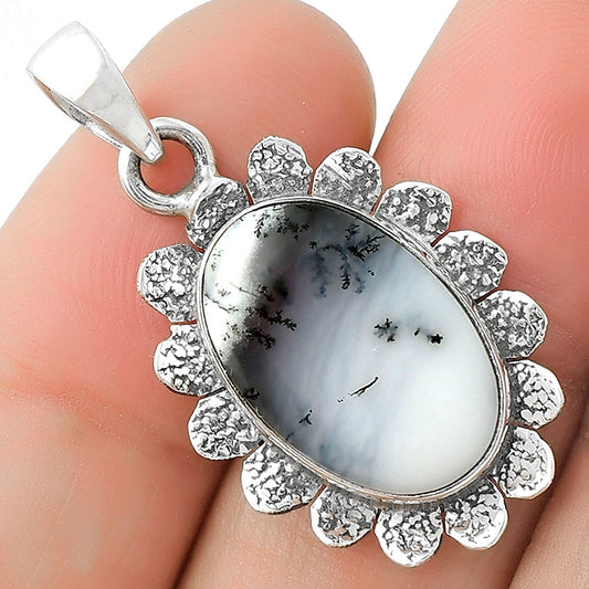 Merlinite Dendritic Opal - Turkey Pendant P-1205 SDP109696