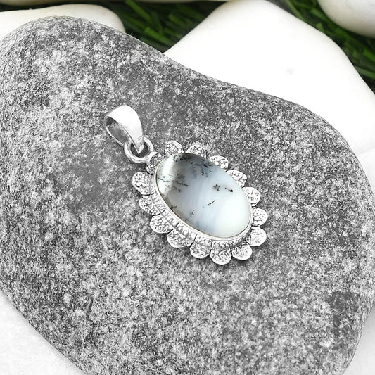 Merlinite Dendritic Opal - Turkey Pendant P-1205 SDP109696