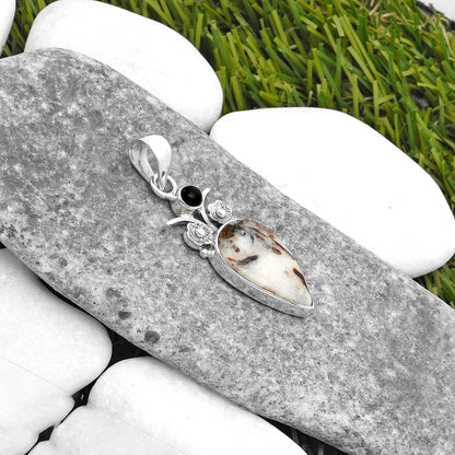 Astrophyllite - Russia & Black Onyx Pendant P-1695 SDP109791