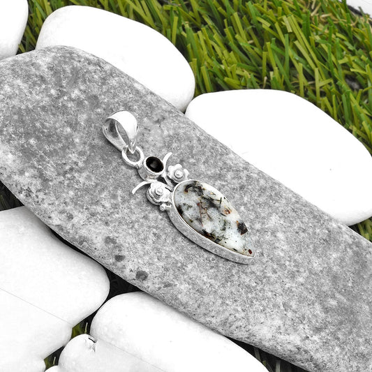 Astrophyllite - Russia & Black Onyx Pendant P-1695 SDP109795