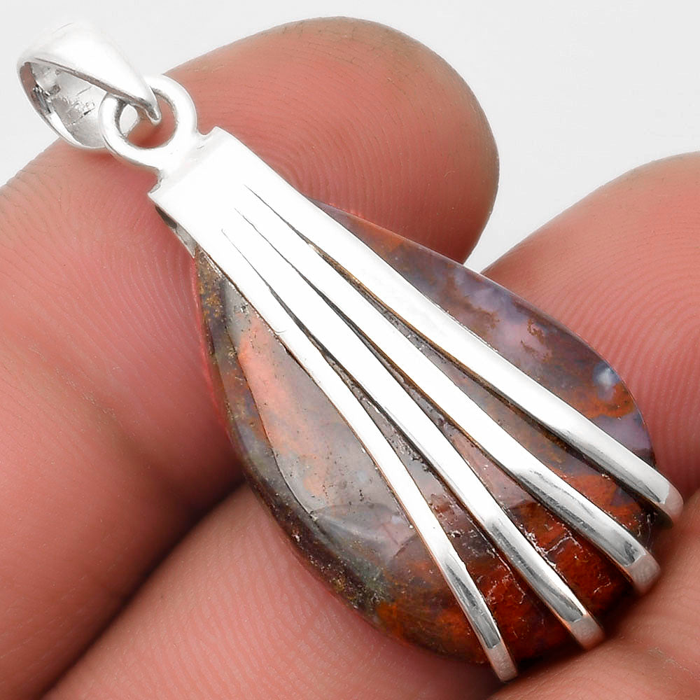 Natural Rare Cady Mountain Agate Pendant P-1302 SDP109867