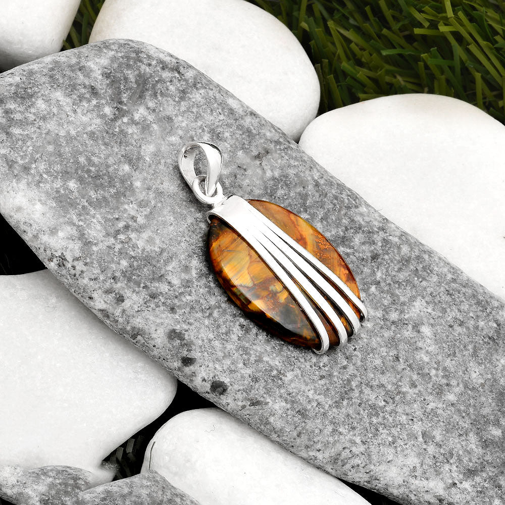 Natural Pietersite - Namibia Pendant P-1302 SDP109869