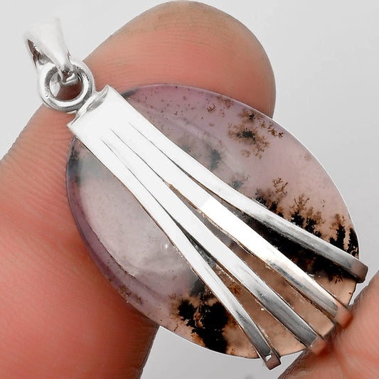 Natural Amethyst Sage Agate - Nevada Pendant P-1302 SDP109874