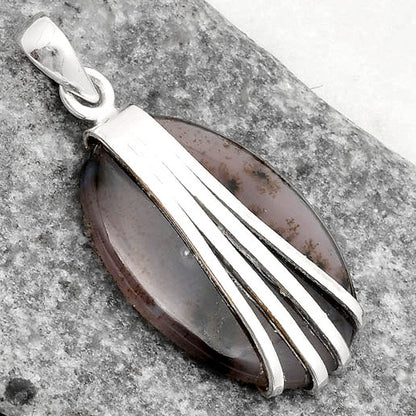Natural Amethyst Sage Agate - Nevada Pendant P-1302 SDP109874