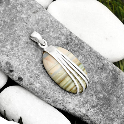 Natural Saturn Chalcedony Pendant P-1302 SDP109882