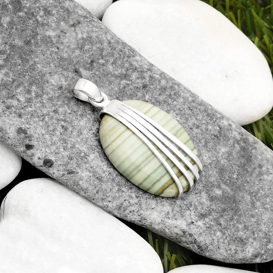 Natural Saturn Chalcedony Pendant P-1302 SDP109906