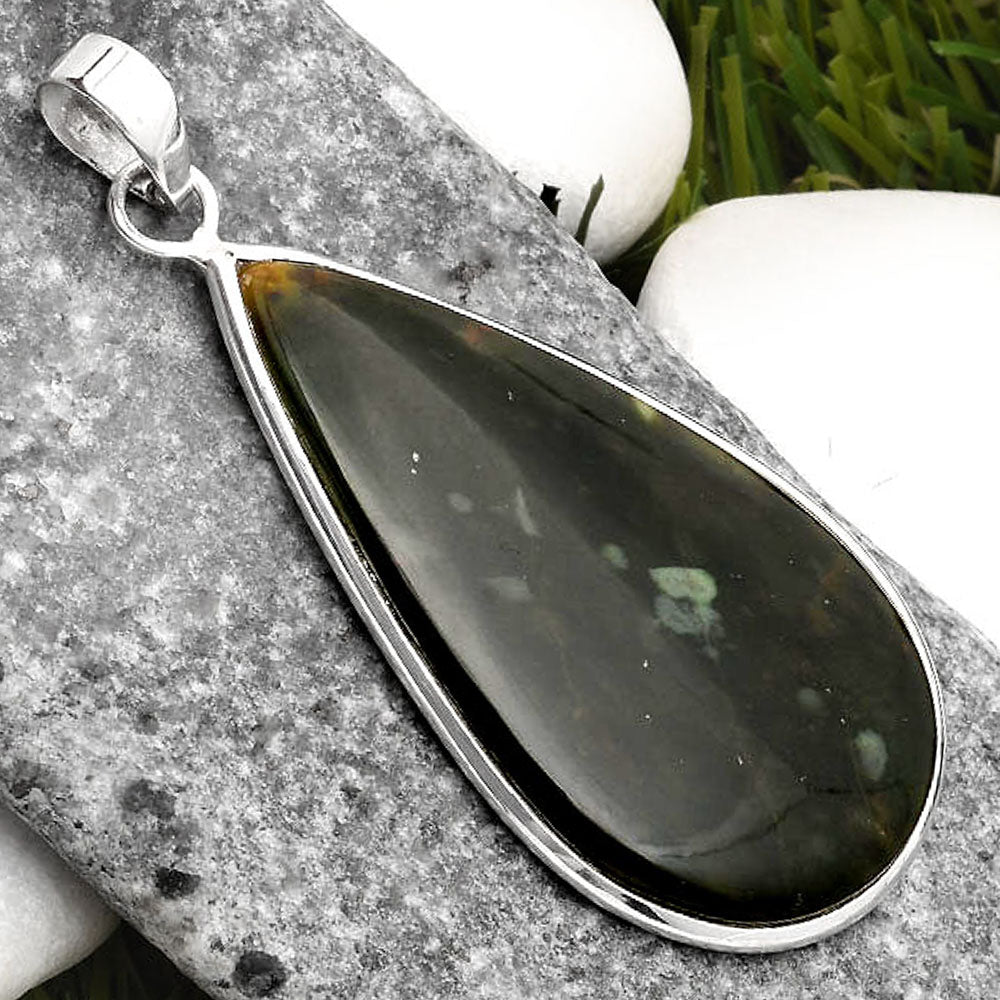 Natural Chrome Chalcedony Pendant P-1001 SDP110291