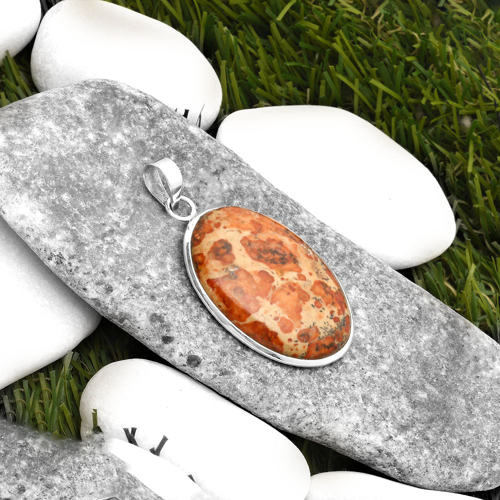 Natural Asteroid Jasper Pendant P-1001 SDP110341