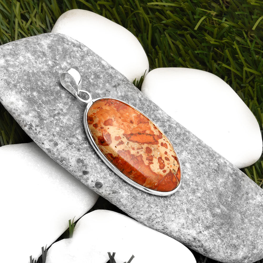 Natural Asteroid Jasper Pendant P-1001 SDP110414