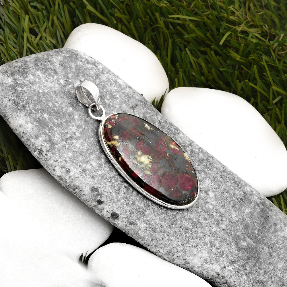 Natural Russian Eudialyte Pendant P-1001 SDP110423