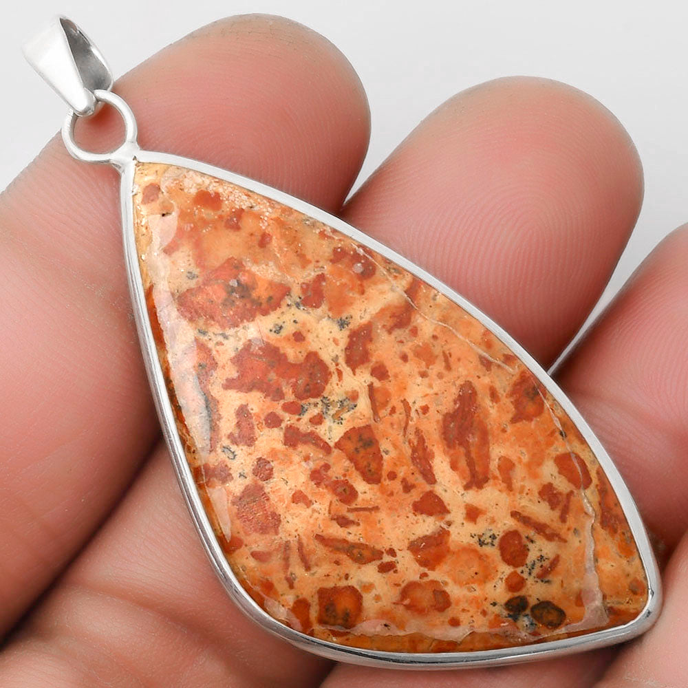 Natural Asteroid Jasper Pendant P-1001 SDP110448