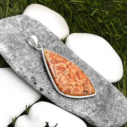 Natural Asteroid Jasper Pendant P-1001 SDP110448