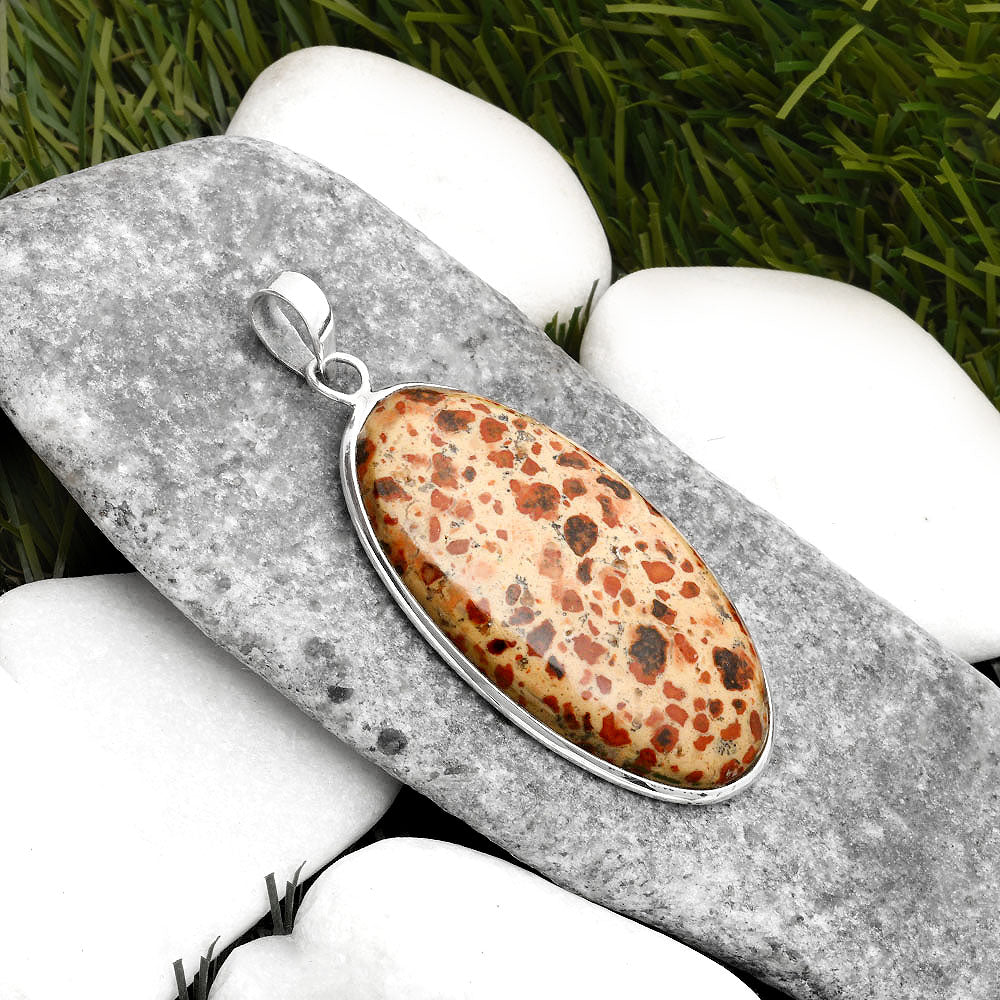Natural Asteroid Jasper Pendant P-1001 SDP110452